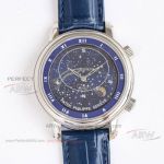 Replica Patek Philippe Starry Sky Geneva Sky Swiss 9015 Mechanical Men's Watch Blue Dial 